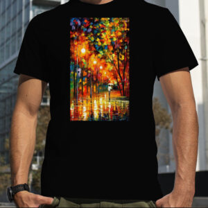 Leonid Afremov Girl Alone shirt