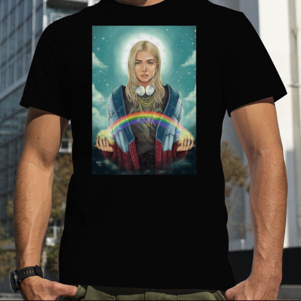 Lesbian Jesus Meme Rainbow Hayley Kiyoko shirt