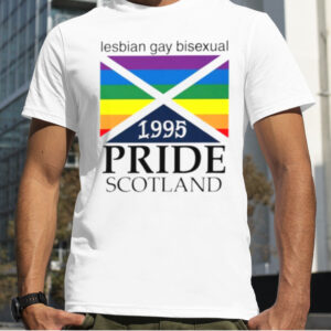 Lesbian gay bisexual 1995 pride scotland shirt