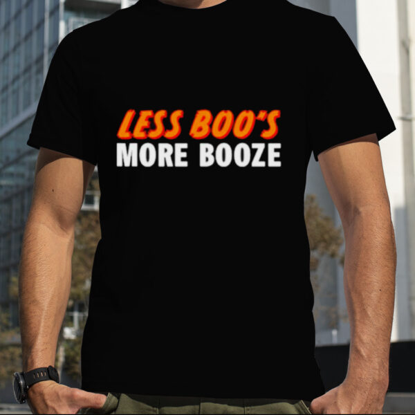 Less boo’s more booze