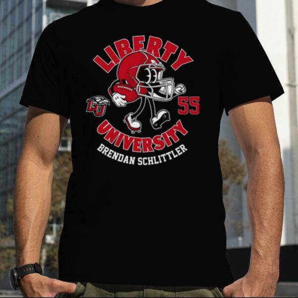 Liberty Flames Brendan Schlittler 2023 NCAA Football shirt