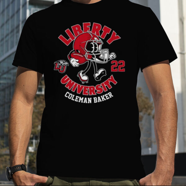 Liberty Flames Coleman Baker 2023 NCAA Football shirt