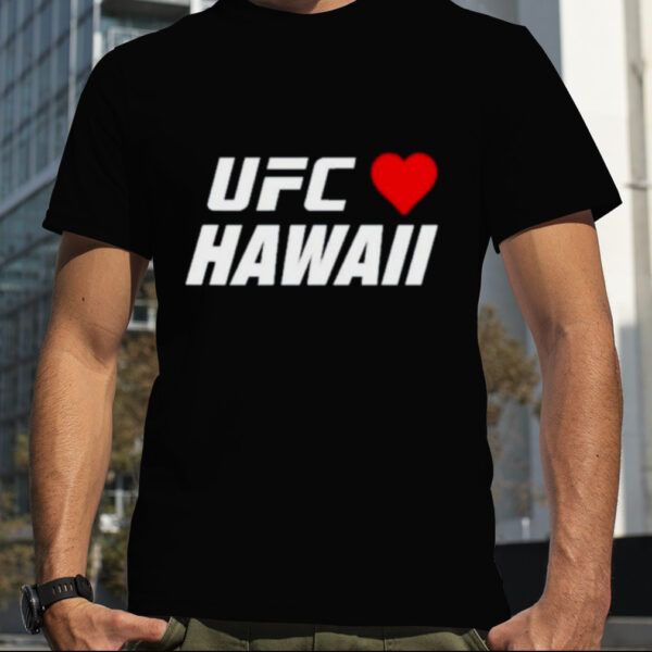 Limited Ufc Hawaii Charity Shirt