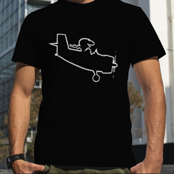 Linan Tri Blend Flying A Plane shirt