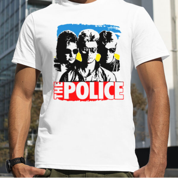 Logo The Police Band Photo Sunglasses Mbois Abiss shirt