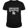 Los Angeles Dodgers National League Champions 2020 NLCS shirt
