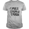 Male Female Person shirt