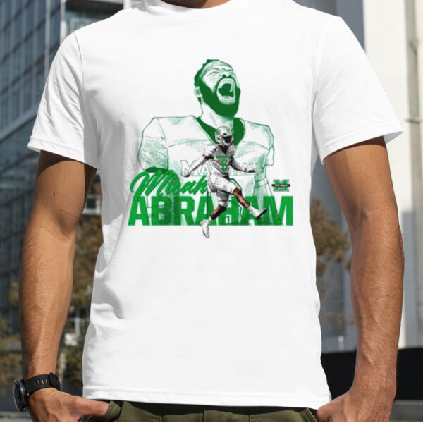Marshall Thundering Herd Micah Abraham 2023 NCAA Football shirt