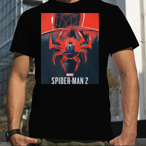 Marvel Spider Man 2 Playstation 5 Sony Tribute Poster By Rico Jr T Shirt