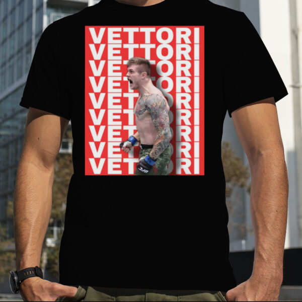 Marvin Vettori Ufc Design Red shirt