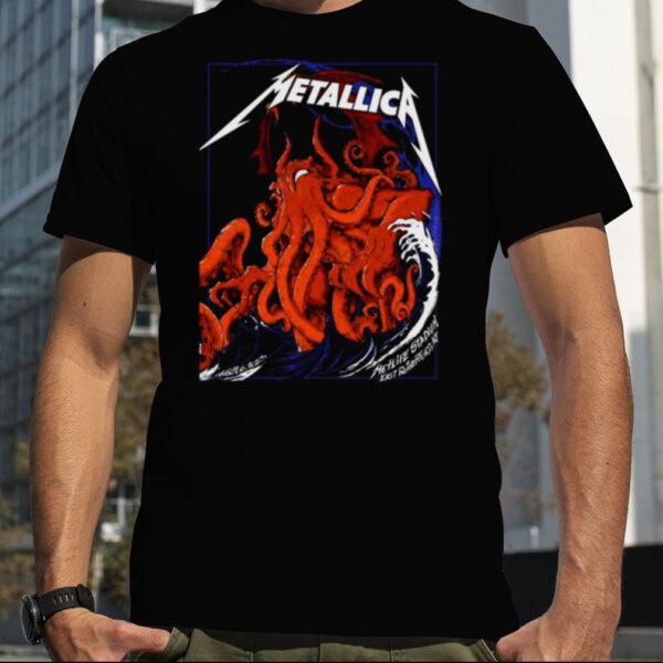 Metallica M72 World Tour August 6 2023 Metlife Stadium Shirt