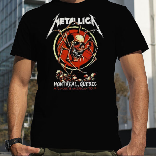 Metallica Montreal, QC M72 North American Tour Shirt