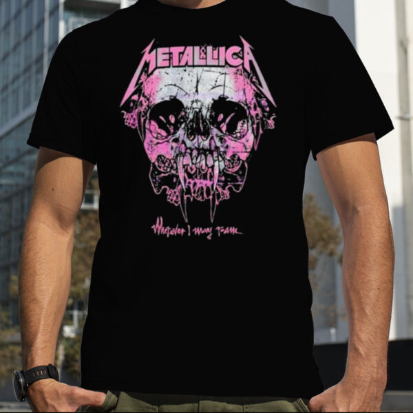 Metallica Music Rock Festival Pink World Tour 2023 T Shirt