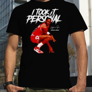 Michael Jordan Chicago Bulls I took it personal basketball signature shirt