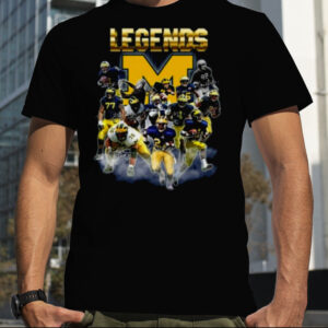 Michigan Wolverines Legend 2023 Signatures Shirt