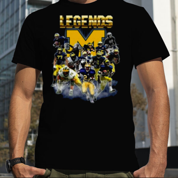 Michigan Wolverines Legend 2023 Signatures Shirt