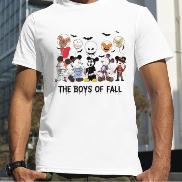 Mickey Mouse Walt Disney The Boys Of Fall Halloween 2023 Shirt