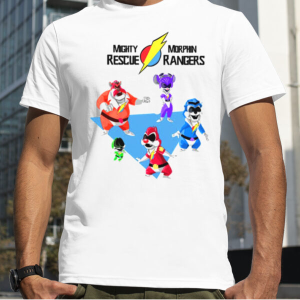 Mighty Morphin Rescue Rangers Chip And Dale shirt