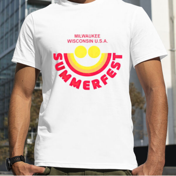 Milwaukee Wisconsin USA summerfest shirt