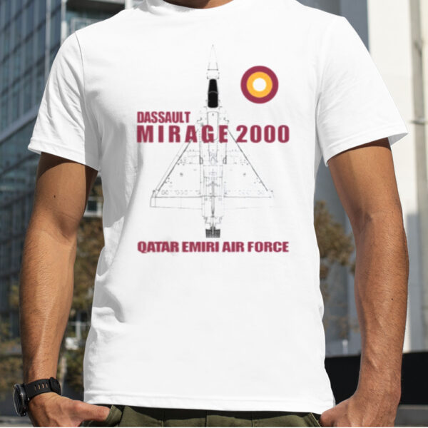 Mirage 2000 Qatar Emiri Air Force Qeaf shirt