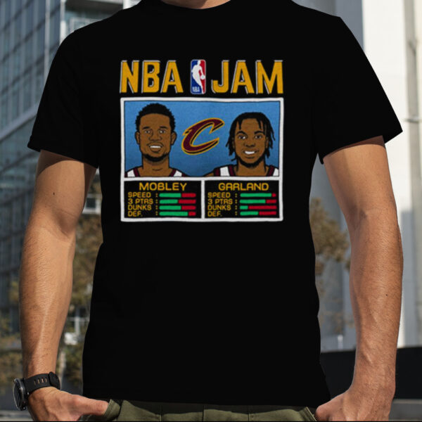 Mitchell x Garland NBA Jam Homage Retro Shirt