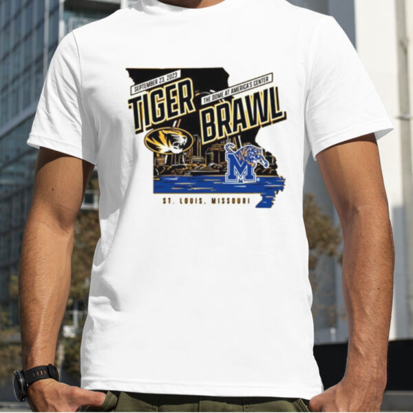 Mizzou Vs Memphis Game Day September 23 2023 Tiger Brawl Shirt