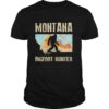 Montana bigfoot hunter sunset shirt