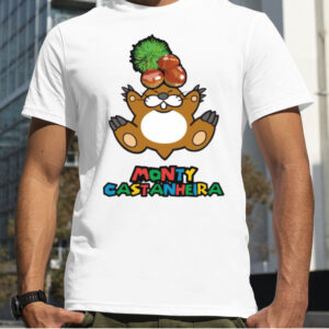 Monty Castanheira Mario Kart Monty Mole shirt