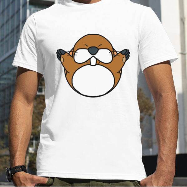 Monty Mole Super Mario Flamedvortex Designs shirt