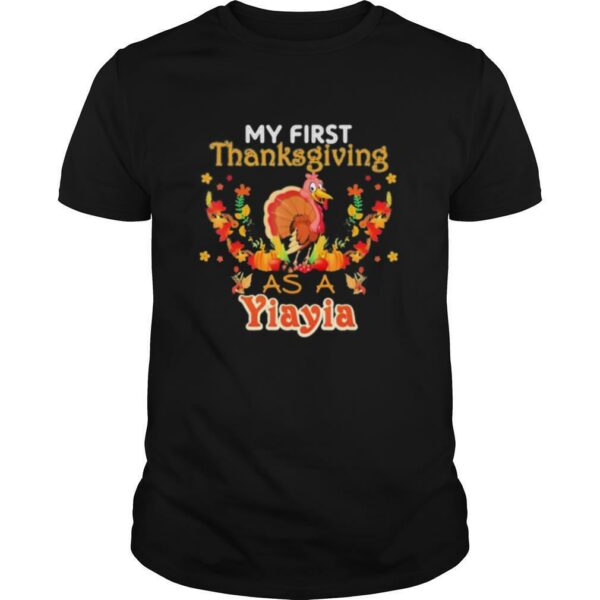 My first thanksgiving as a Yiayia Turkey shirt