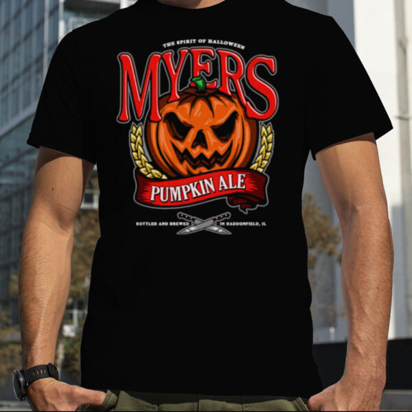 Myers Pumpkin Ale Michael Myers Halloween shirt