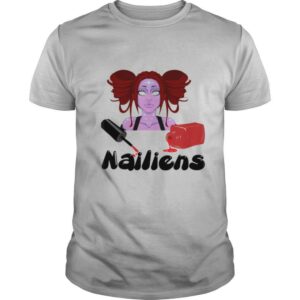 Nailiens girl happy halloween shirt