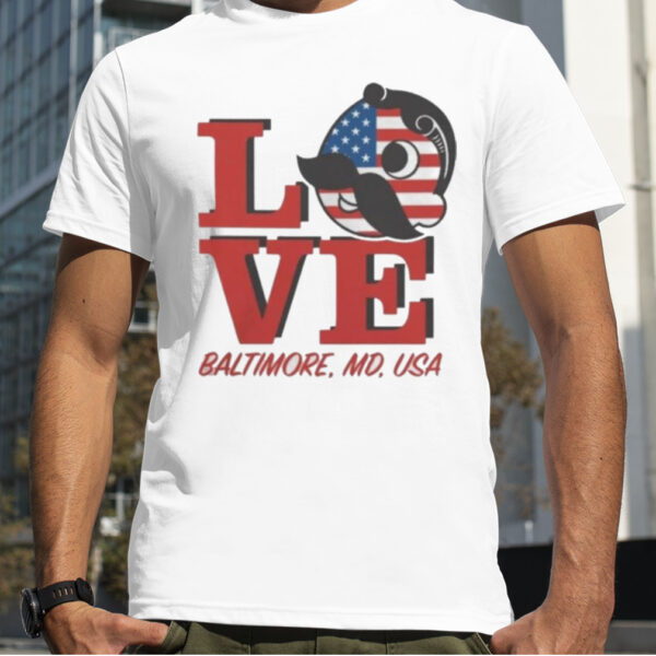 National Bohemian Love Baltimore Shirt