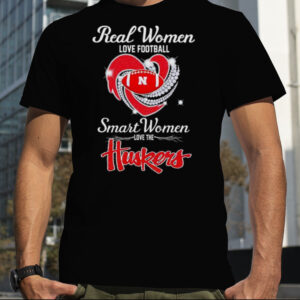 Nebraska Cornhuskers Real Women Love Football Smart Women Love The