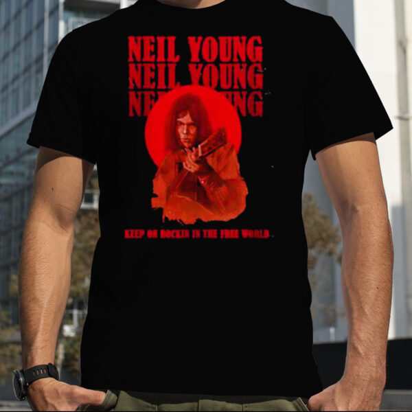 Neil Young Coastal Tour 2023 T Shirt