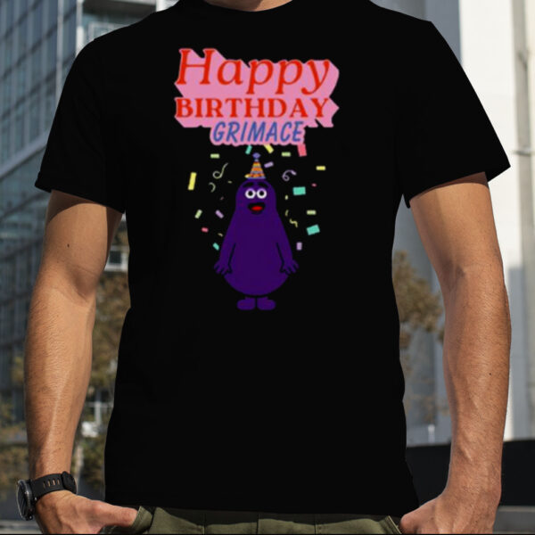 New Age Grimace Birthday shirt