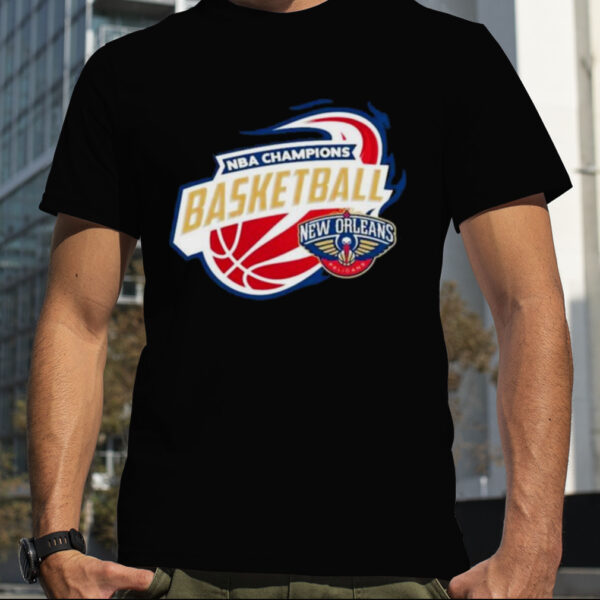 New Orleans Pelicans NBA Champions Basketball Logo 2023 Shirt