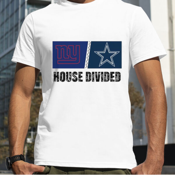 New York Giants vs Dallas Cowboys House Divided Shirt