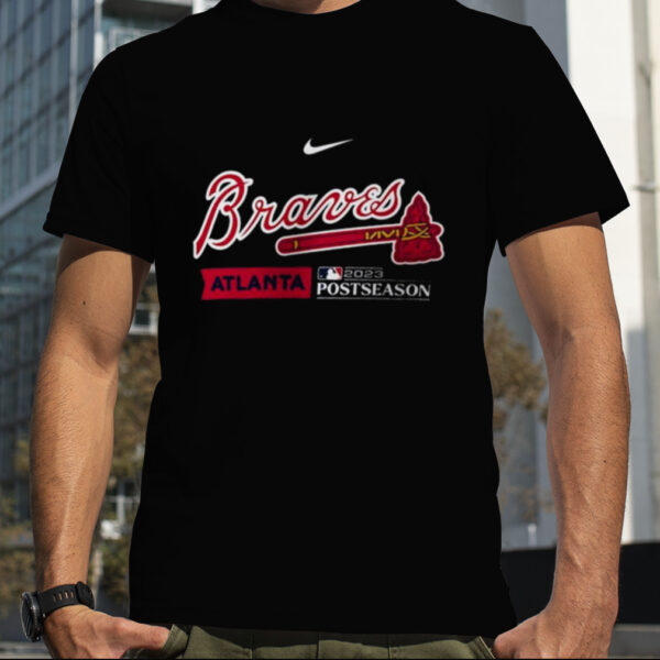 Nike Atlanta Braves 2023 Postseason Authentic Collection Dugout T shirt