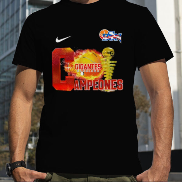 Nike Gigantes Carolina Campeones BSN 2023 Trophy Shirt