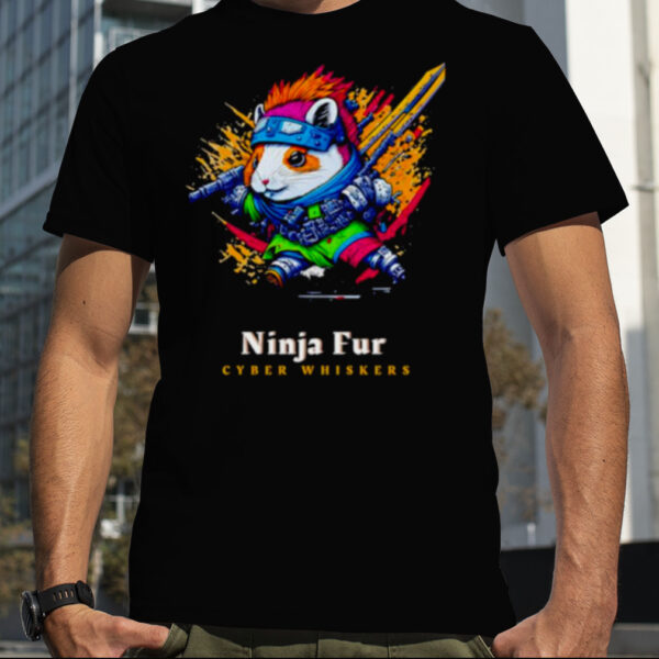 Ninja Fur cyber whiskers shirt