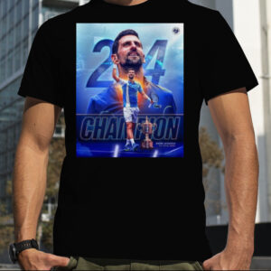 Novak Djokovic Grand Slam Legacy 24 And Counting US Open 2023 Shirt