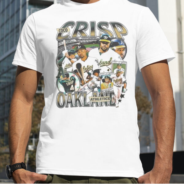 Oakland Athletics Coco Crisp #4 2023 T shirt