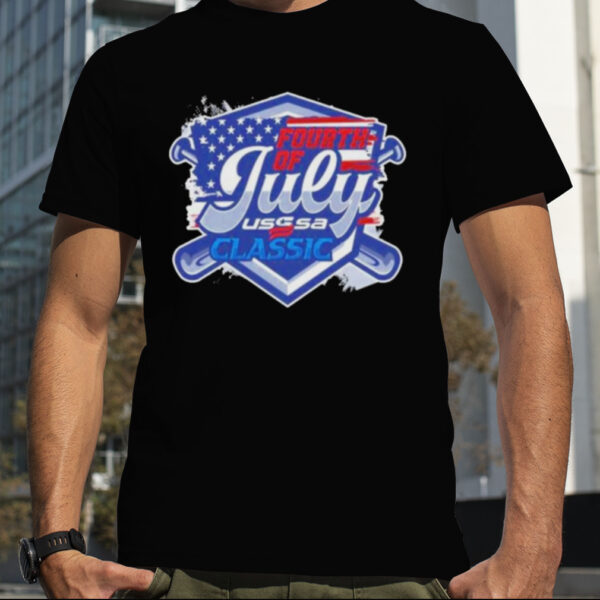 Official usssa Louisiana Baseball Fourth Of July Classic 2023 Logo Shirt