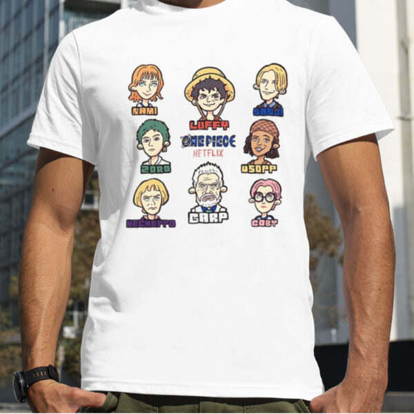 One Piece Netflix Live Action Fan Gifts Sticker T Shirt