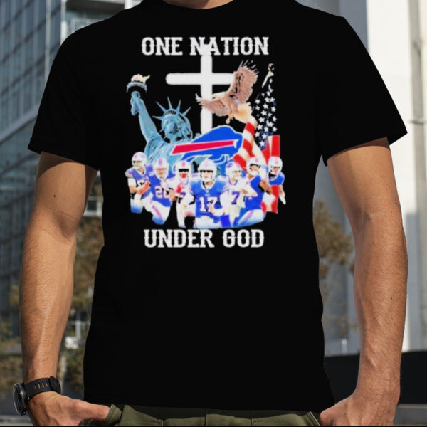 One nation under god Buffalo Bills 2023 T shirt