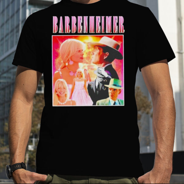 Oppenheimer and Barbie movie shirt