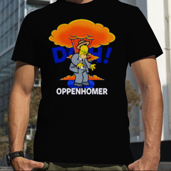 Oppenhomer Homer Simpson shirt