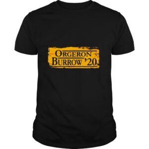 Orgeron Burrow 2020 shirt