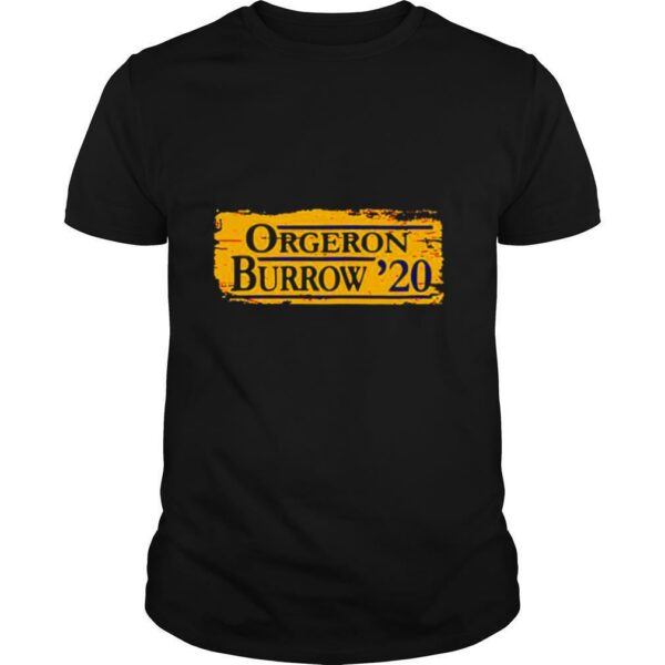 Orgeron Burrow 2020 shirt